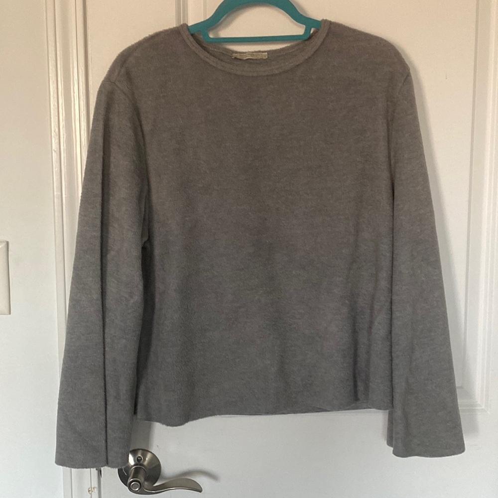 Zara Bellsleeved grey sweater - M